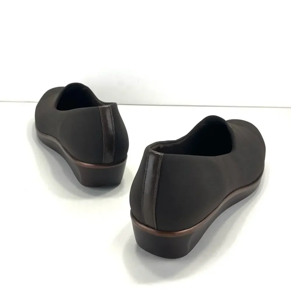 SAS TRIPAD Bliss Women Comfort Shoes Size 10 Lightweight Wedge Platform Slip-On